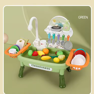 اسباب بازی سینک ظرفشویی پایه دار کودک Fun Kitchen Sink_اسباب بازی لوازم آشپزخانه